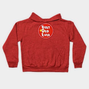 Best Dad Ever China Flag Kids Hoodie